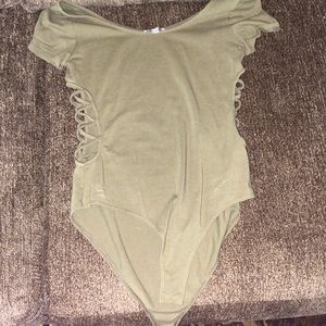 charlotte ruse body suit army green